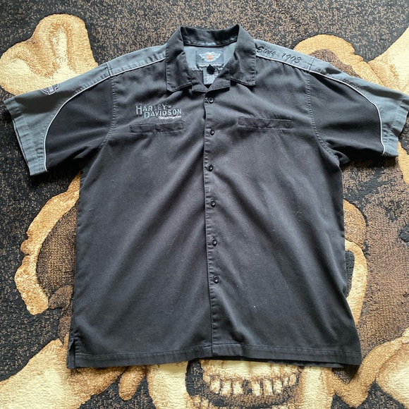 Harley button up - Picture 2 of 3